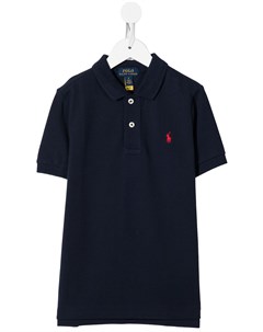 Рубашка поло с вышитым логотипом Ralph lauren kids