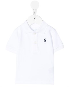 Рубашка поло с вышитым логотипом Ralph lauren kids