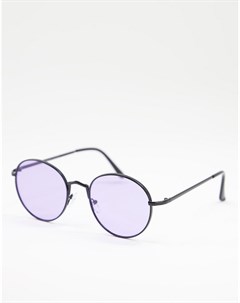 Солнцезащитные очки в стиле oversized с круглыми линзами Aj morgan