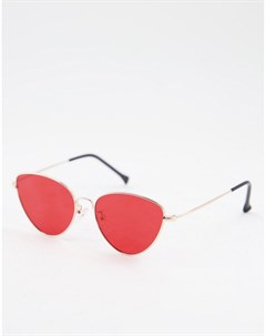 Солнцезащитные очки с красными стеклами Aj morgan