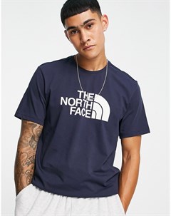 Темно синяя футболка Easy The north face