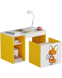 Комплект детский стол со стулом Юниор Оранжевая Корова 2 Smart