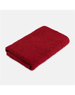 Полотенце махровое Elegance Uni 67x140см цвет бордовый Frottana