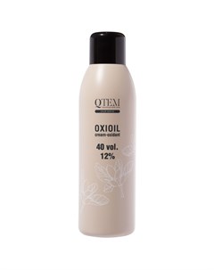 Универсальный крем оксидант Oxioil 12 40 Vol 1000 мл Color Service Qtem