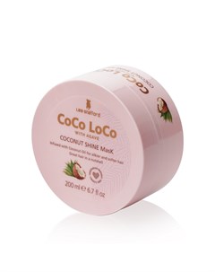 Увлажняющая маска для волос Coco Loco с кокосовым маслом 200мл Lee stafford