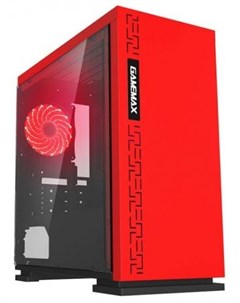 Корпус microATX H605 Без БП красный H605 EXPEDITION RD Gamemax