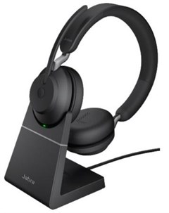 Наушники Evolve2 65 Link380a UC Stereo Stand черный Jabra