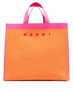 Сумка тоут с логотипом Marni