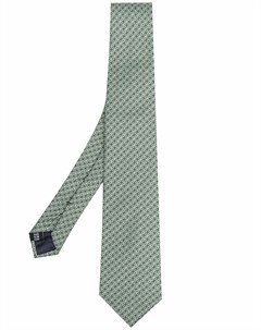 Шелковый галстук с логотипом Tagliatore