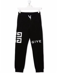 Спортивные брюки с логотипом Givenchy kids