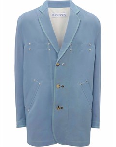 Однобортный пиджак с контрастной строчкой Jw anderson