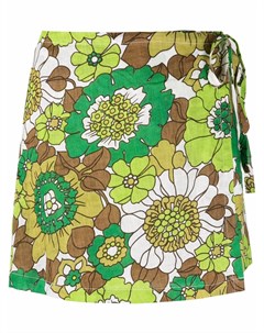 Юбка шорты Eridani Camilla с цветочным принтом Faithfull the brand