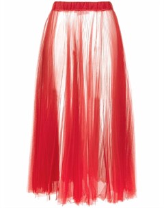 Полупрозрачная юбка миди из тюля Atu body couture