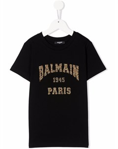 Футболка с логотипом Balmain kids