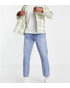 Выбеленные узкие джинсы в винтажном стиле New look