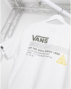 Белая футболка 66 Supply Vans