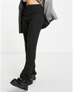 Черные облегающие брюки под смокинг X Josefine Na-kd