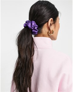 Атласная резинка для волос со звездами фиолетового и розового цветов Pieces
