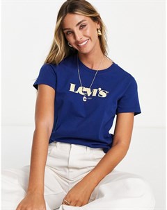 Темно синяя футболка с логотипом Perfect Levi's®
