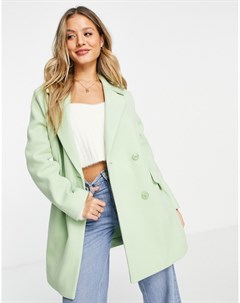 Зеленое пальто кромби Miss selfridge