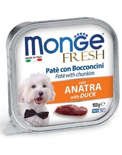 Консервы Dog Fresh Утка для собак 100гр Monge