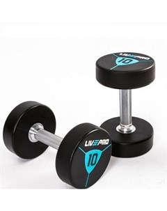 Гантели в уретане 10 кг Premium Urethane Dumbbells LP8000 10 Live pro