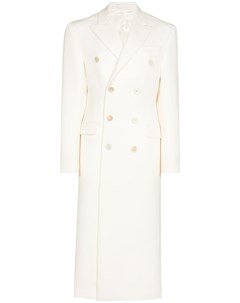 Двубортное шерстяное пальто Wardrobe.nyc
