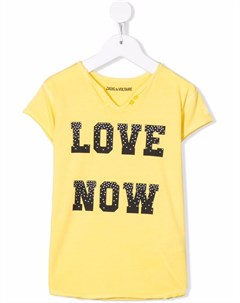 Футболка с графичным принтом Zadig & voltaire kids