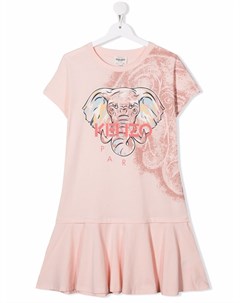 Платье с принтом Kenzo kids