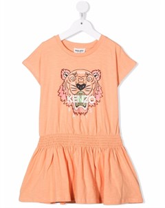 Платье Tiger из органического хлопка Kenzo kids