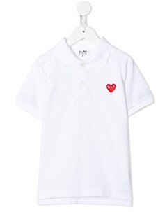 Рубашка поло с логотипом Comme des garçons play kids