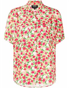 Рубашка с цветочным принтом A.p.c.