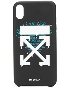 Чехол для iPhone XS Max с логотипом Dripping Arrows Off-white