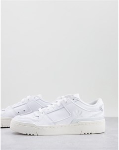 Полностью белые низкие кроссовки Forum luxe Adidas originals