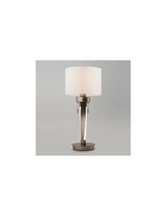 Настольная лампа декоративная с подсветкой titan серебристый 50 см Bogate's