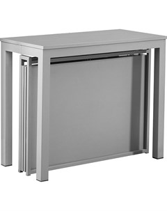 Стол раздвижной alba серый серый 52x81x90 см Bradexhome