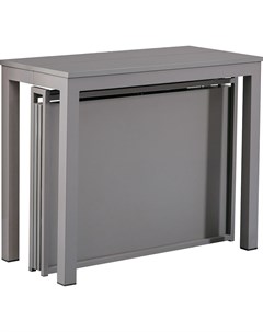 Стол раздвижной alba латте серый 52x81x90 см Bradexhome