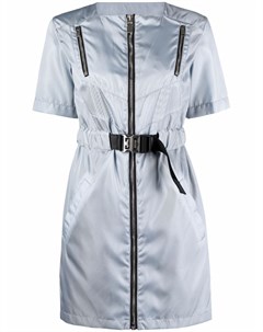 Платье с короткими рукавами и молниями Givenchy