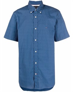 Рубашка на пуговицах с геометричным принтом Tommy hilfiger