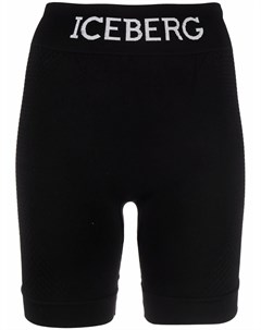 Облегающие шорты с логотипом Iceberg