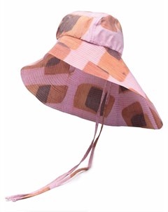 Шляпа Flux с геометричным принтом Henrik vibskov
