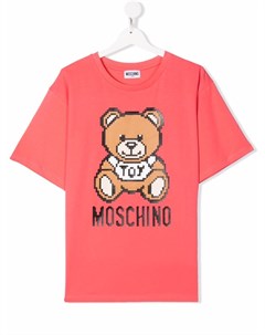 Футболка с принтом Moschino kids