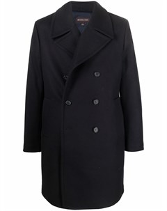 Двубортное пальто из шерсти Michael kors
