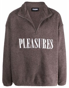 Куртка с вышитым логотипом Pleasures