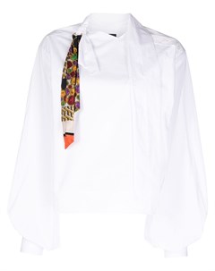 Рубашка с воротником шарфом Kolor