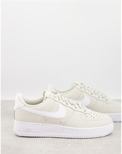 Светло кремовые кроссовки Air Force 1 07 AN21 Nike