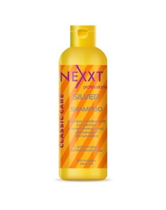 Шампунь серебристый для светлых волос нейтрализует желтый нюанс Silver Shampoo Nexxt
