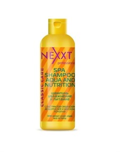 Шампунь Увлажнение и питание Spa Shampoo Aqua and Nutrition Nexxt