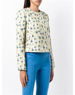 Sonia rykiel двубортный текстурный пиджак нейтральные цвета Sonia rykiel