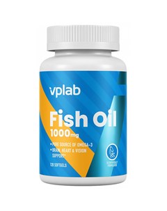 Рыбий жир 120 капсул VPLab Vplab nutrition